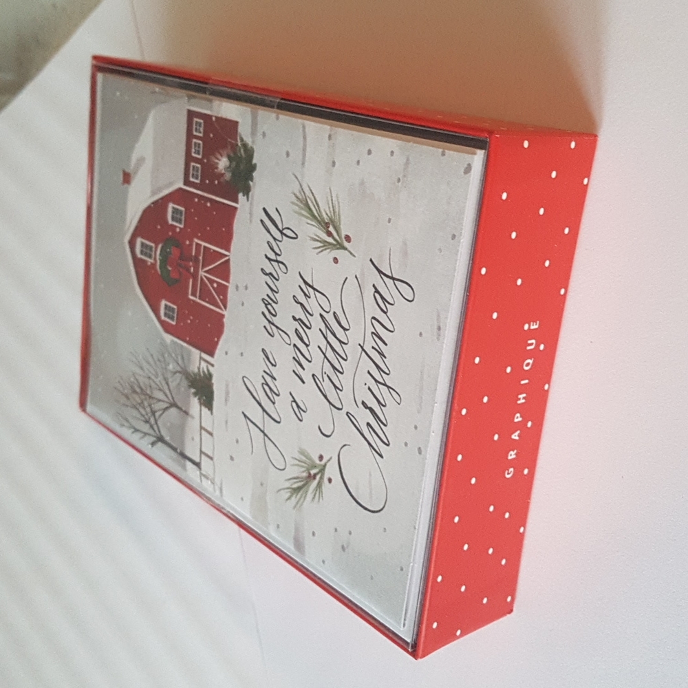 🎅🏼2/26$ 32 pcs Merry Christmas Holiday Cards with Envelopes 4.75x6.75" In.
